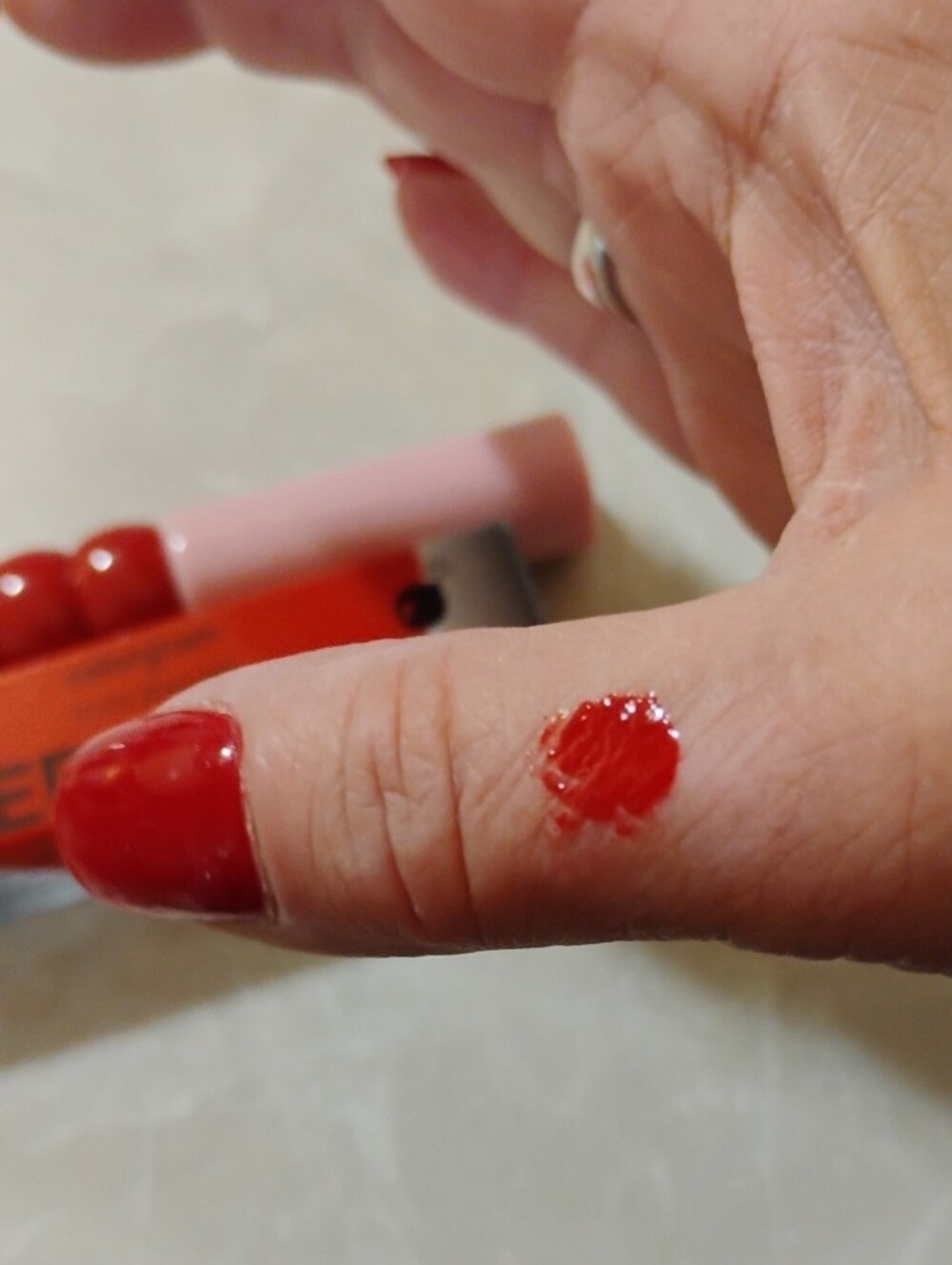Colorgram Red Bomb Fruity Glass Tint Lip Gloss - Red - Picture 2 of 2